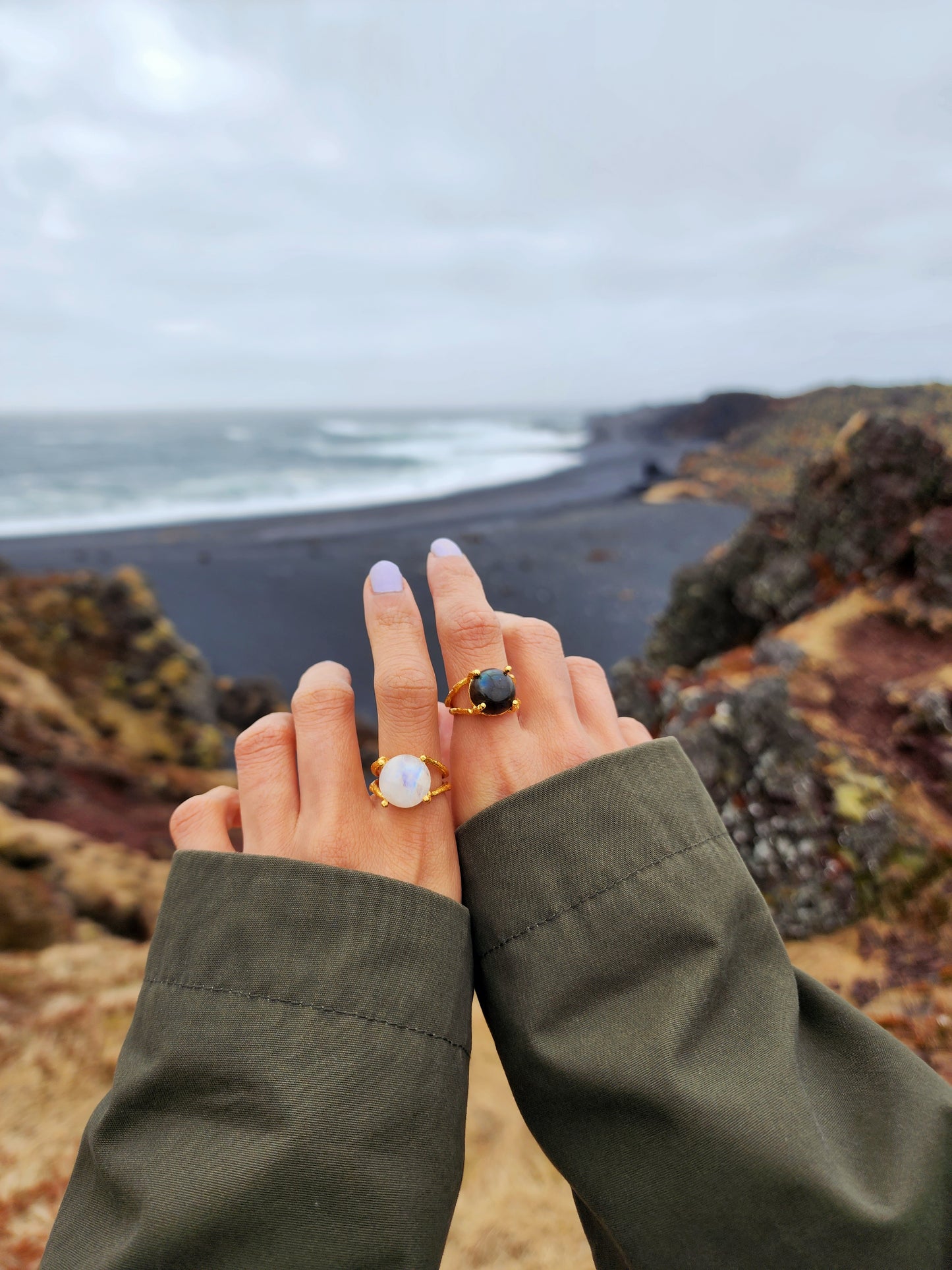 Moonstone Gemstone Ring