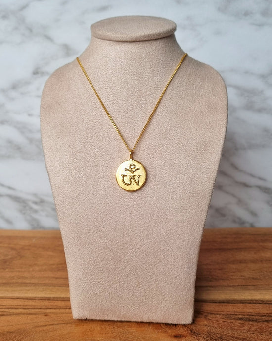 Tibetan Om Pendant & Necklace