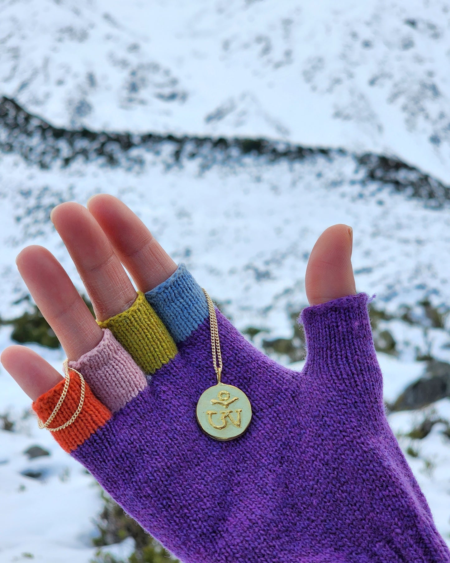 Tibetan Om Pendant & Necklace