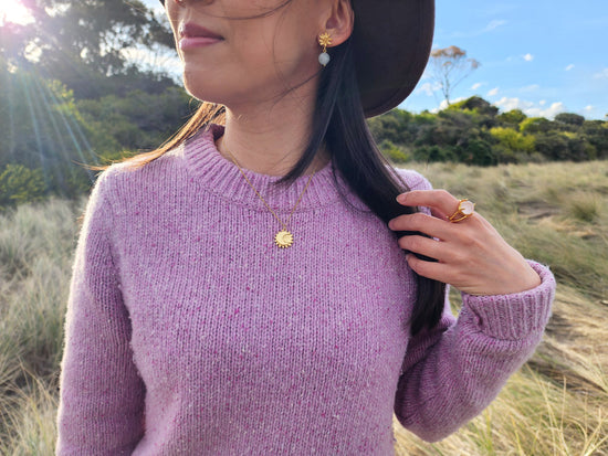 Sun x Moon Astrology Necklace