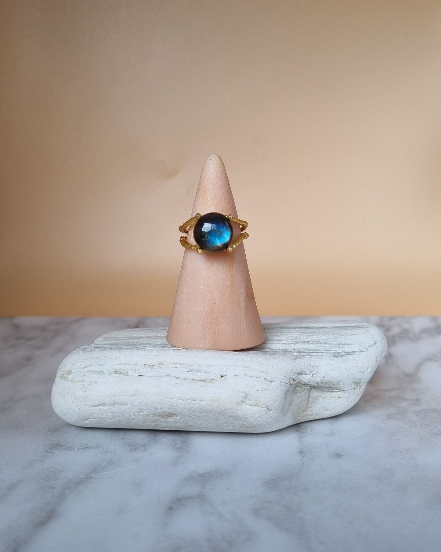 Labradorite Gemstone Ring