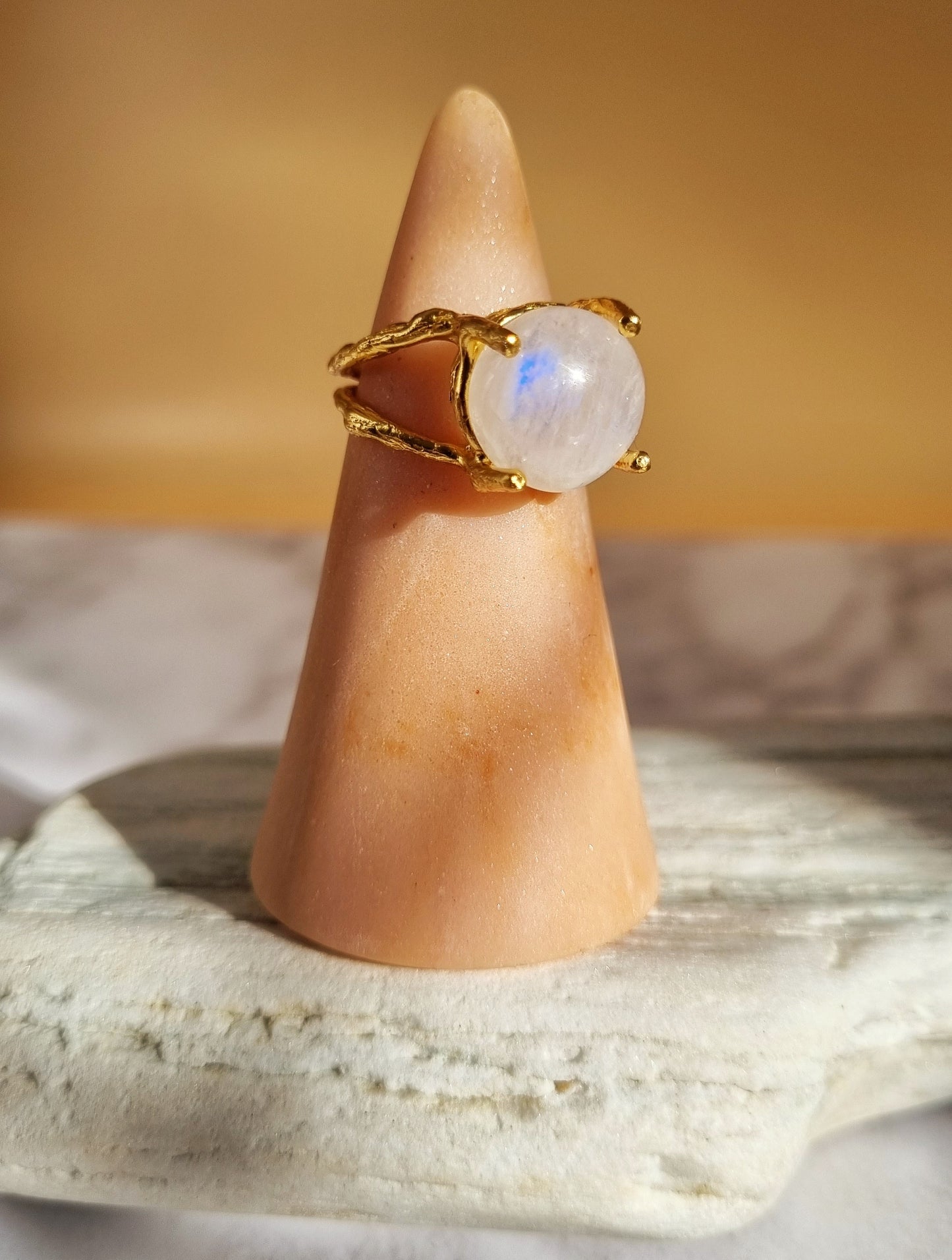 Moonstone Gemstone Ring